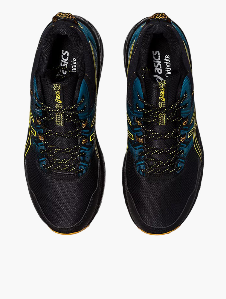 MyRunway | Shop Asics Black & Golden Yellow Gel-Venture 9 Mt